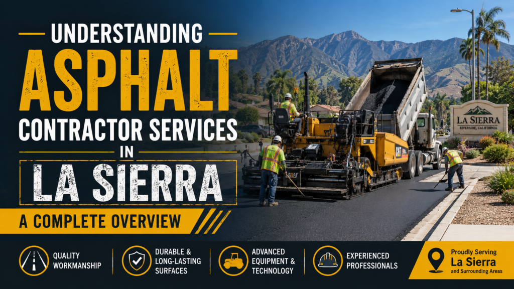 Understanding Asphalt Contractor Services in La Sierra: A Complete Overview